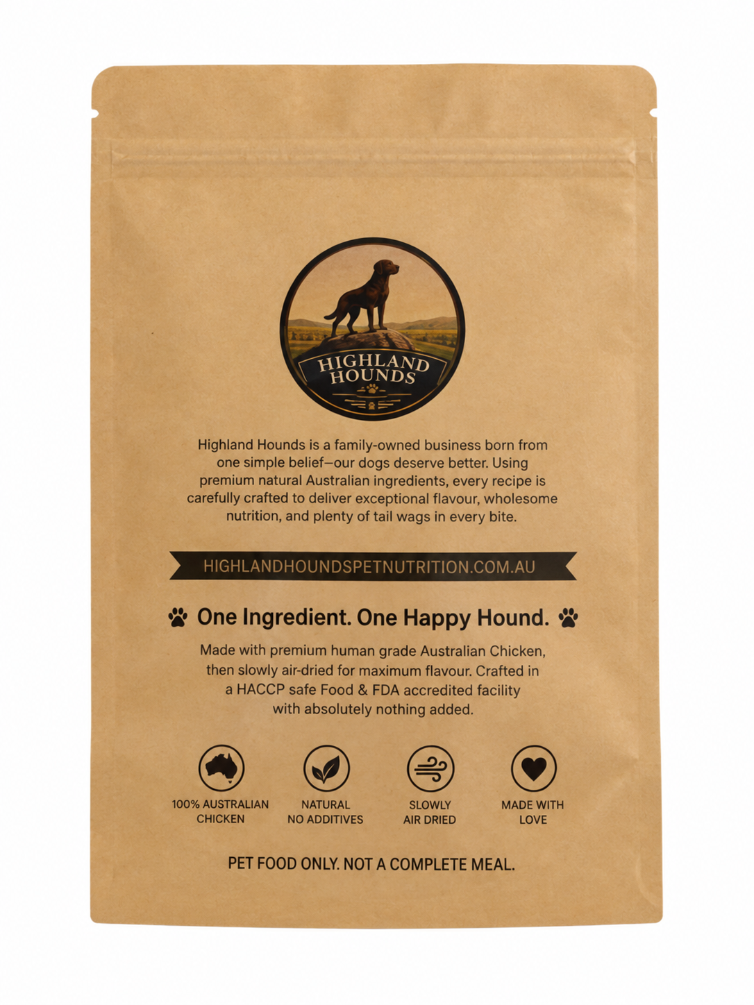 Chicken Tenders | Chicken Treats for Dogs | Highland Hounds Pet Nutrition