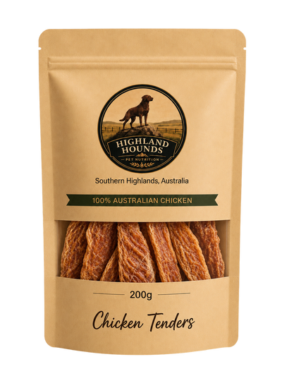 Chicken Tenders | Chicken Treats for Dogs | Highland Hounds Pet Nutrition